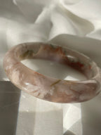 Flower Agate Bangle 1