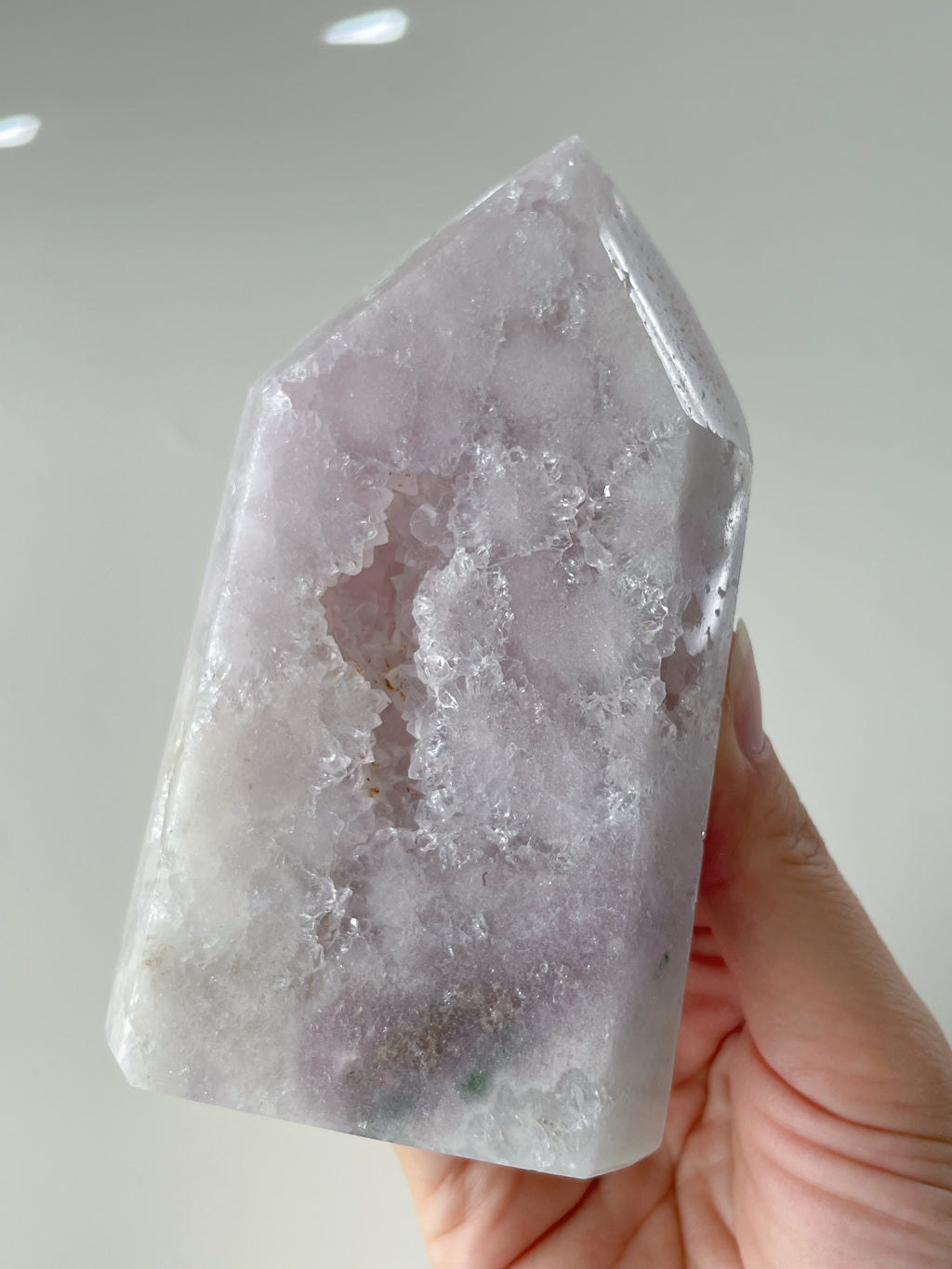 Lilac Pink Amethyst Tower 2