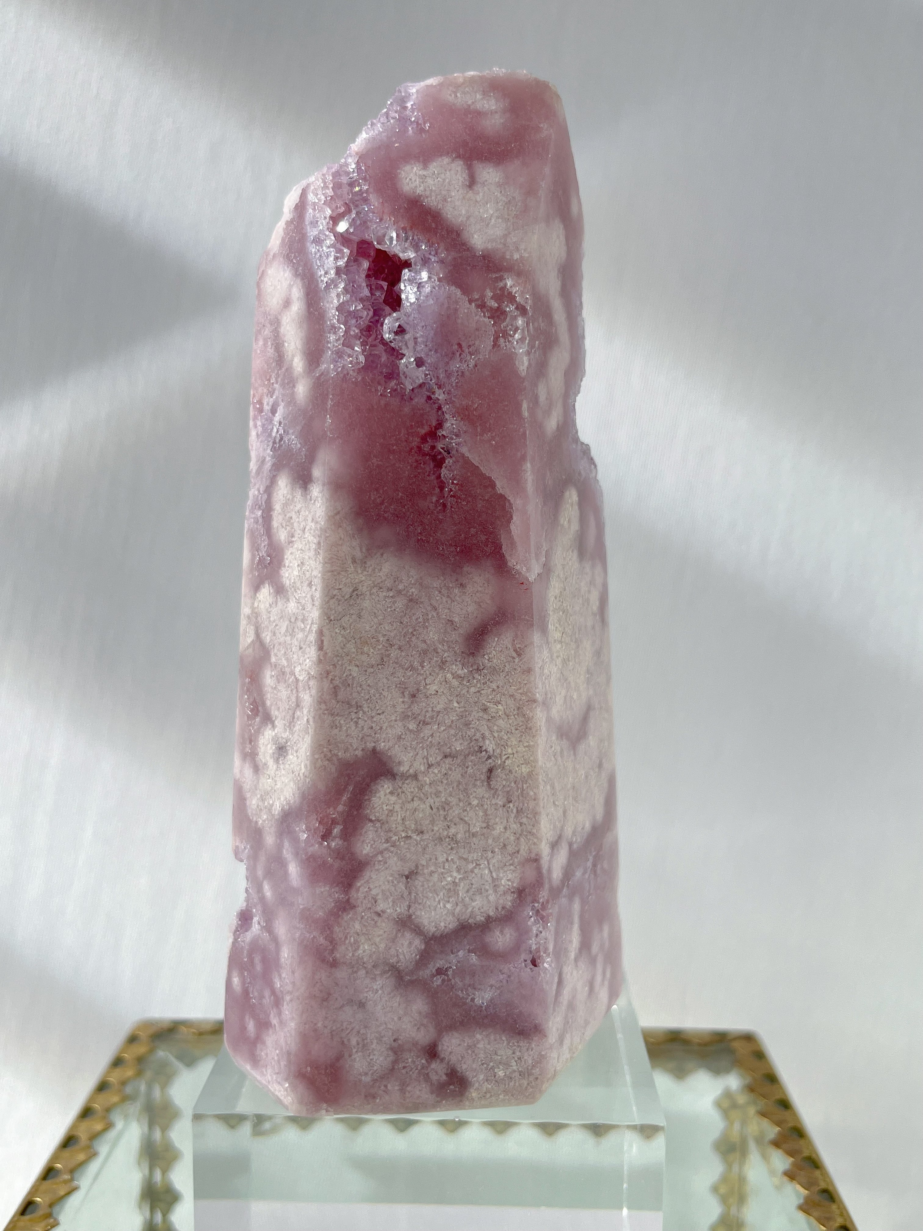Purple and Pink Amethyst Tower 1