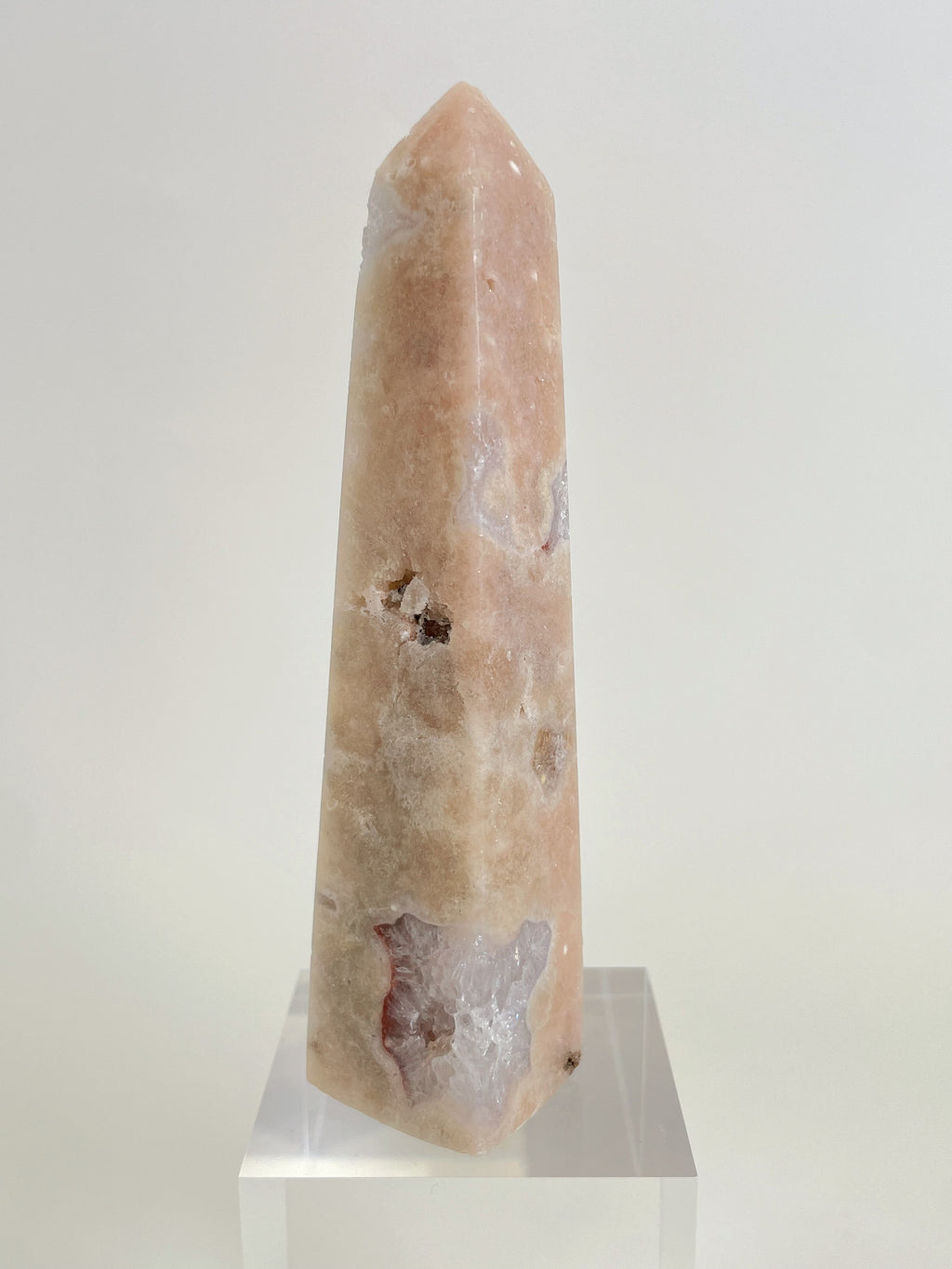 Pink Amethyst & Quartz Tower 20