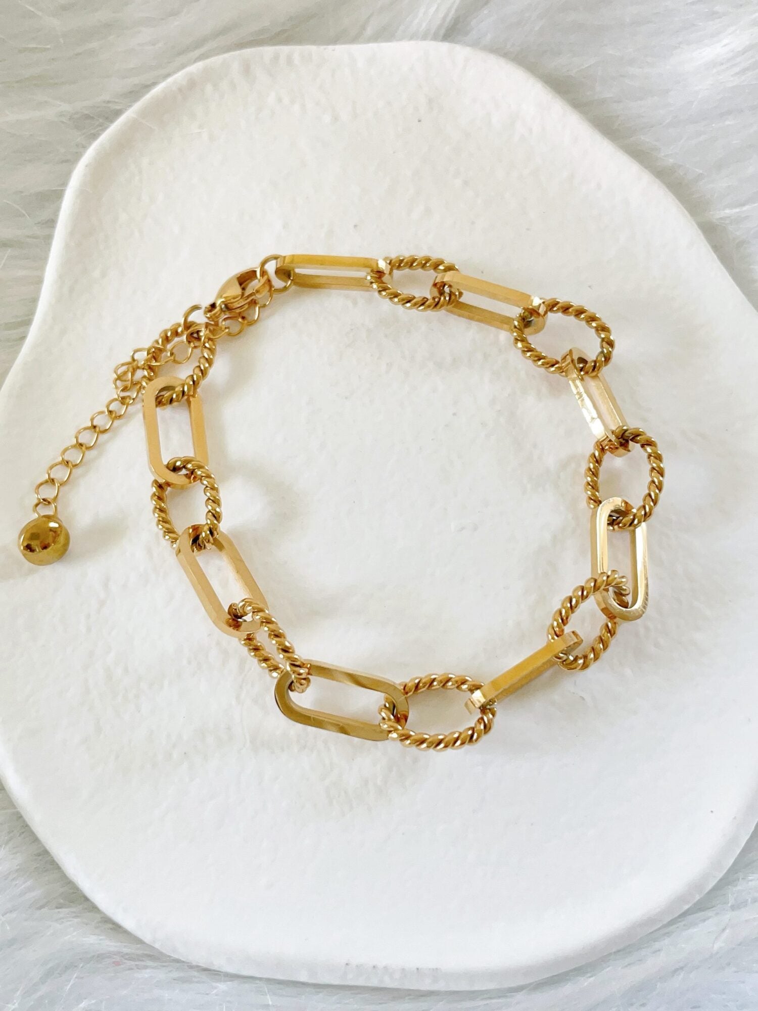 Waterproof Gold Chain Bracelet | 18k Gold Filled – Demi image 1