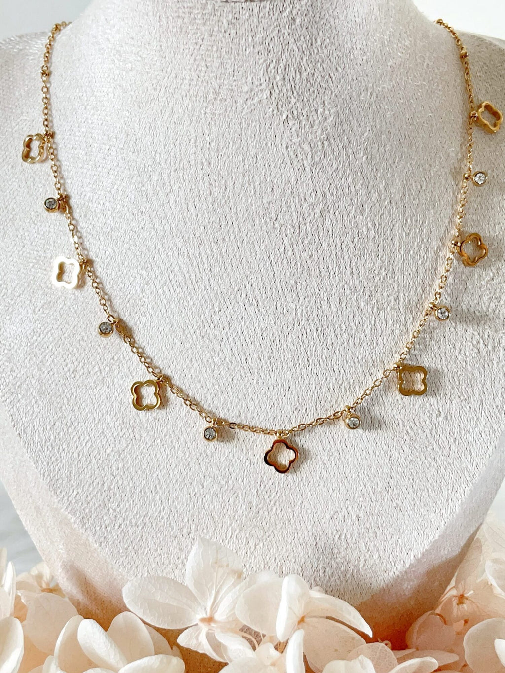 Waterproof Gold Necklace | 18k Gold Filled – Della image 1