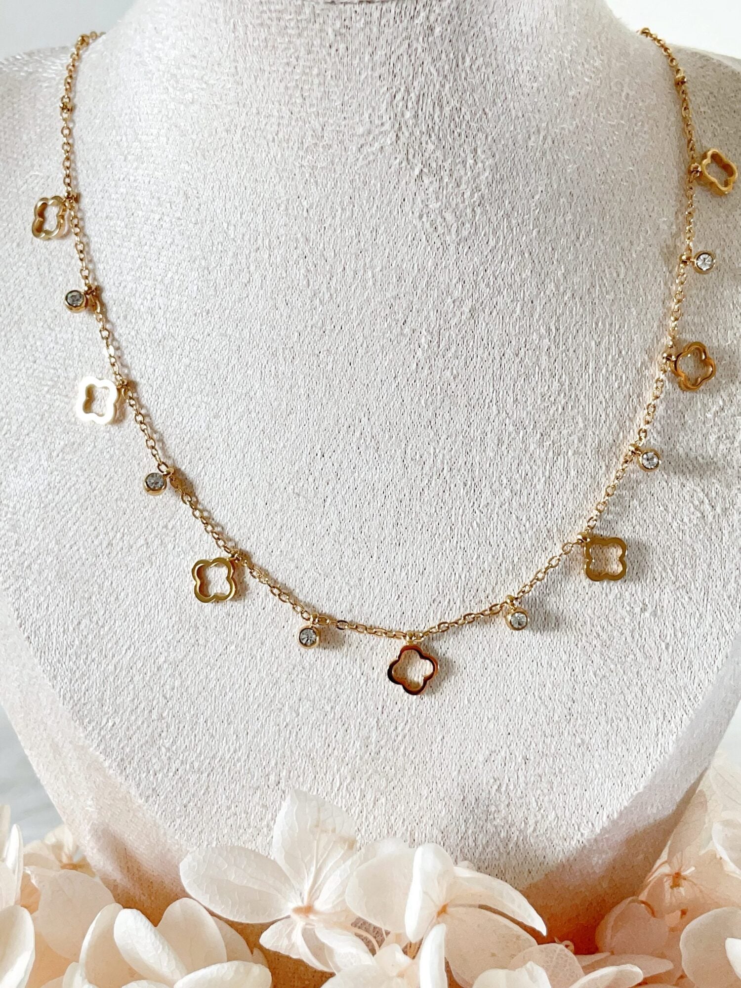 Waterproof Gold Necklace | 18k Gold Filled – Della image 1