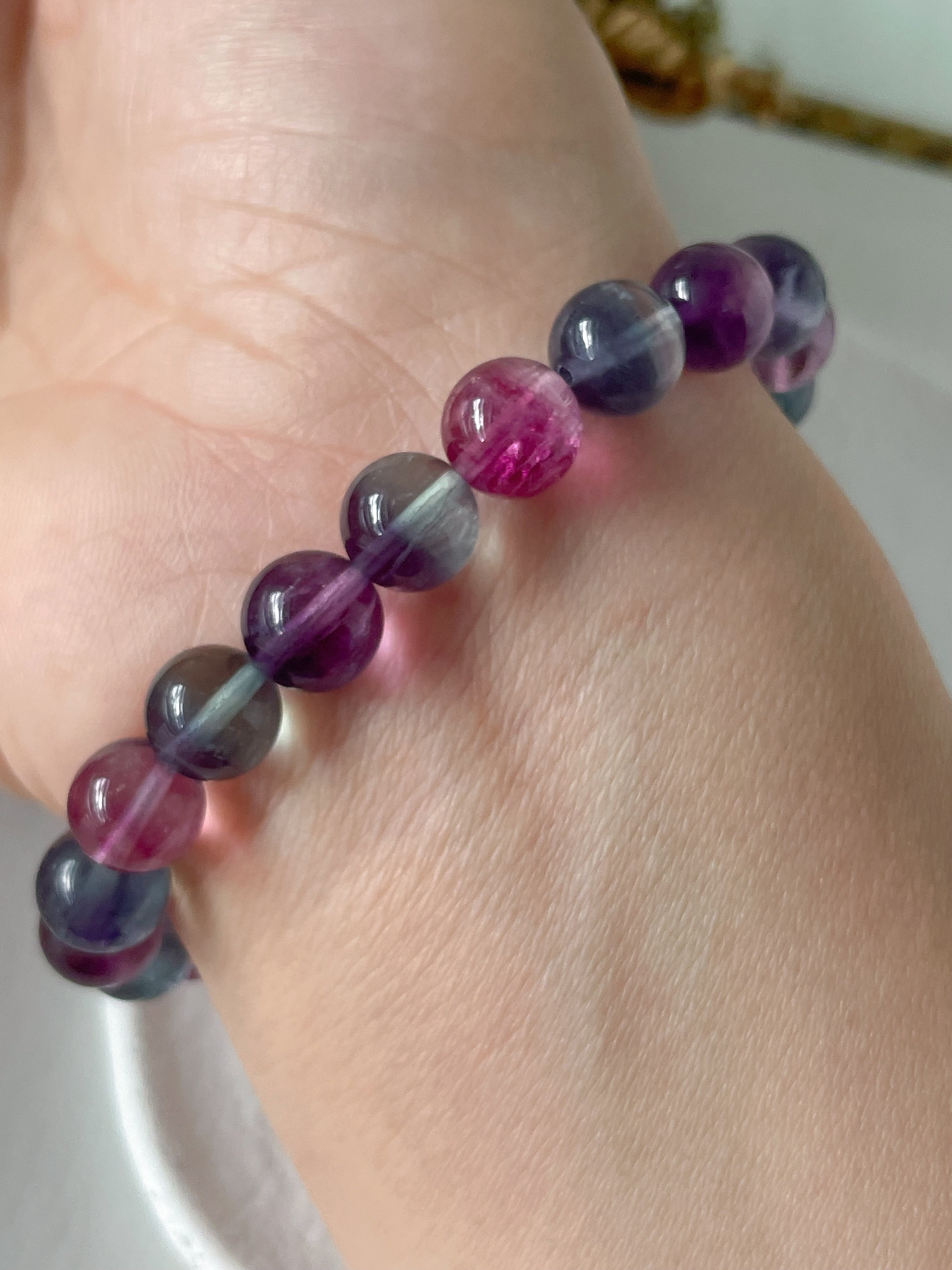 Fluorite Bracelet - 8.5mm