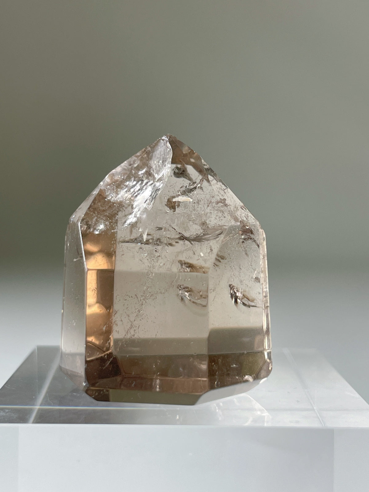 Natural Brazilian Citrine Tower 12