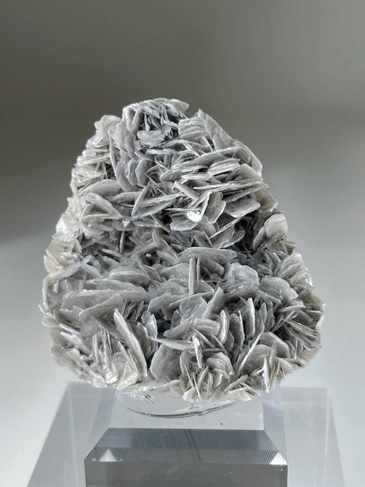 Silver Muscovite (Mica) Cluster 1 - Inner Mongolia, China