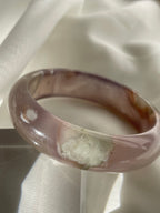 Flower Agate Bangle 3