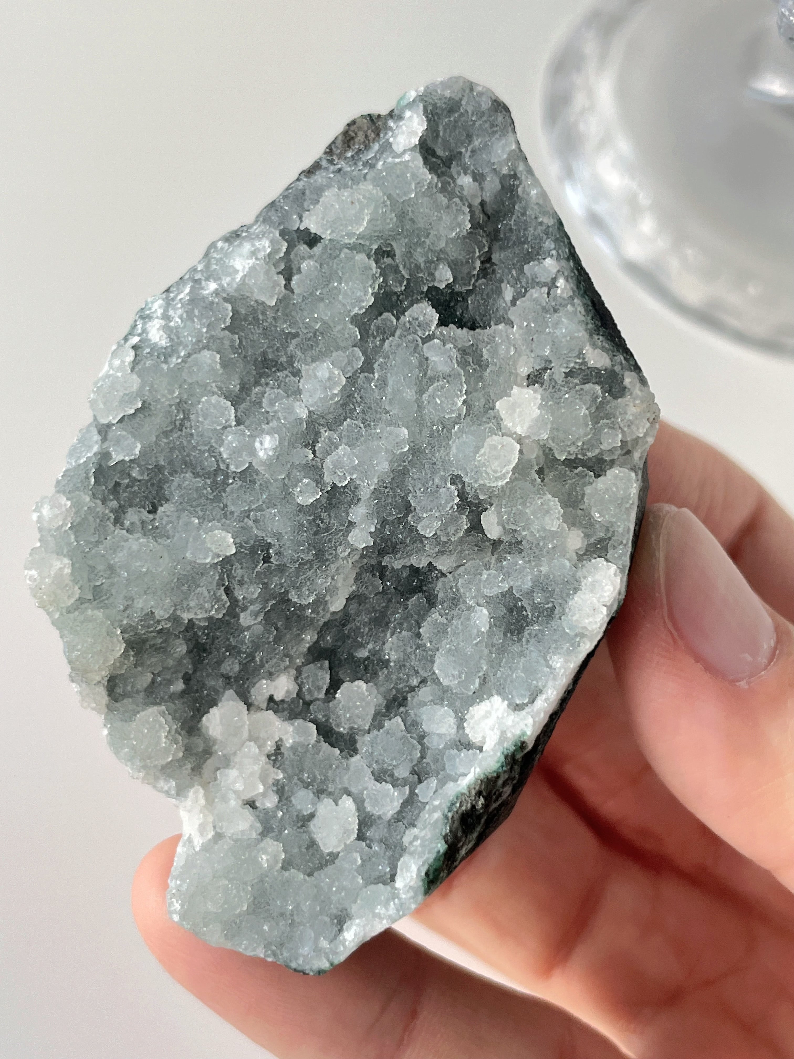 Blue Chalcedony Cluster 4