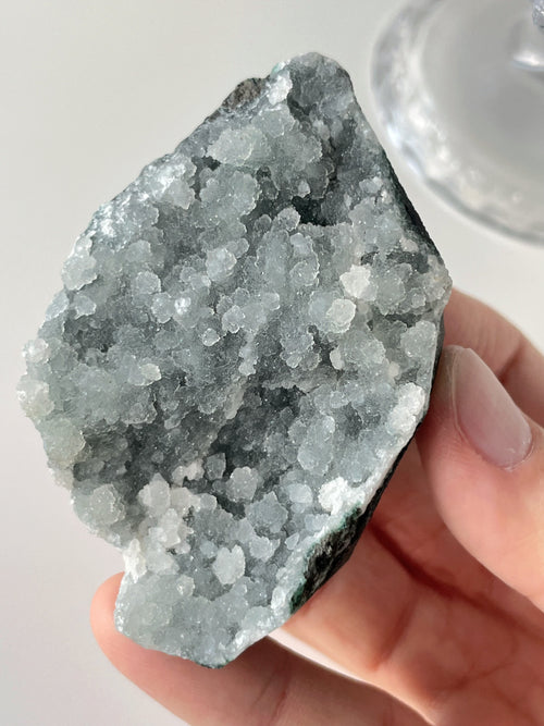 Blue Chalcedony Cluster 4