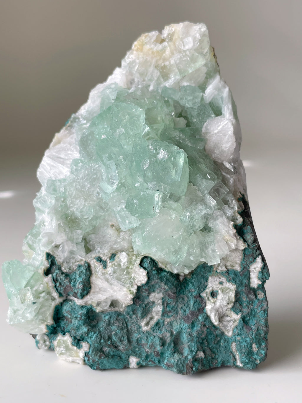 Seafoam Green Apophyllite 1