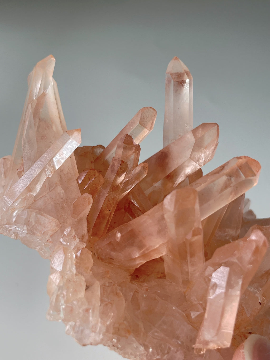 Pink Hematoid Quartz 5 - Antsirabe, Madagascar