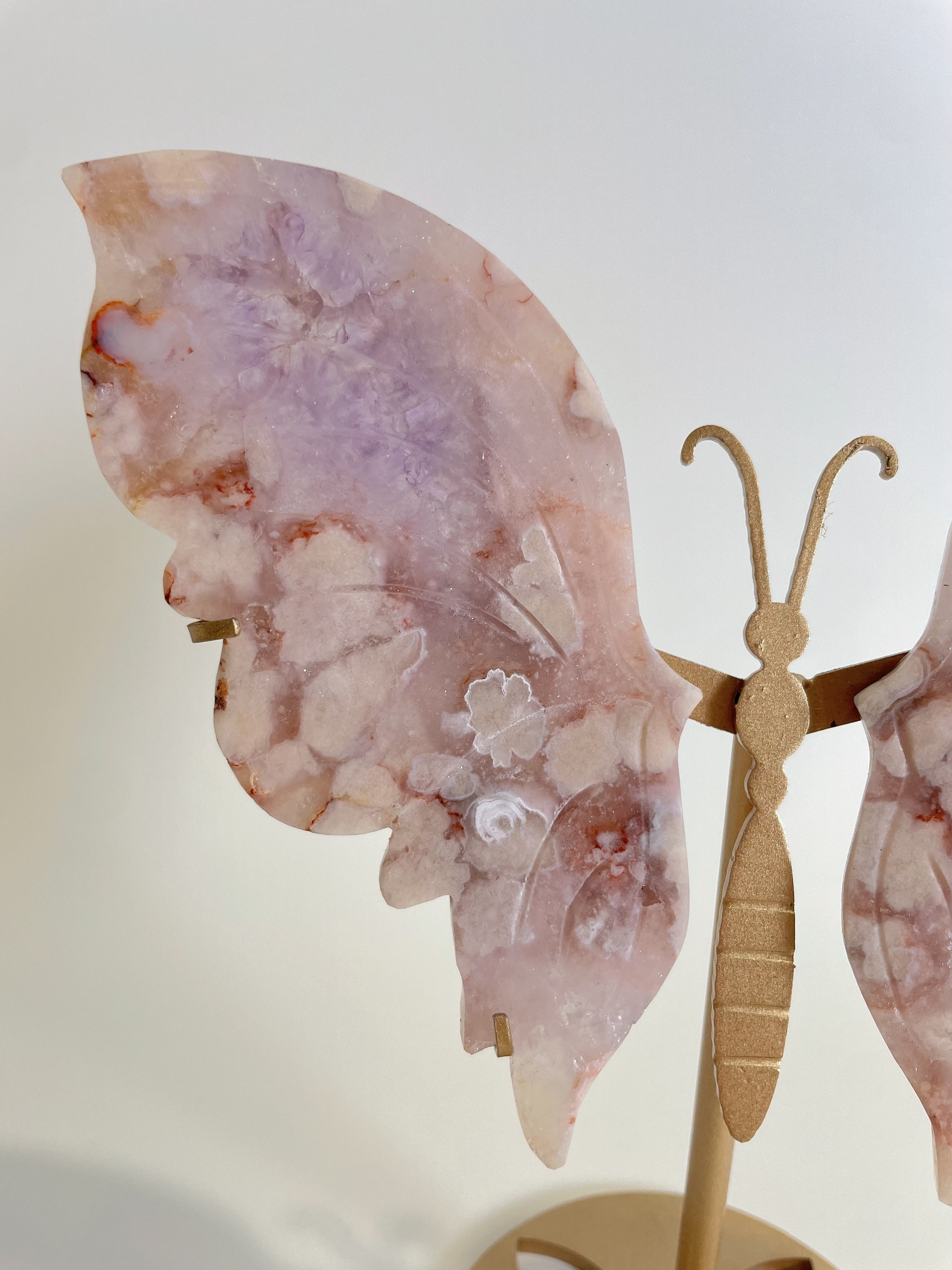 Flower Agate Butterfly Wings 2