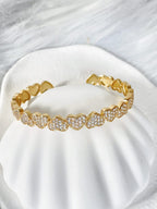 Waterproof Gold Bangle | 18k Gold Filled – Elli Heart image 0
