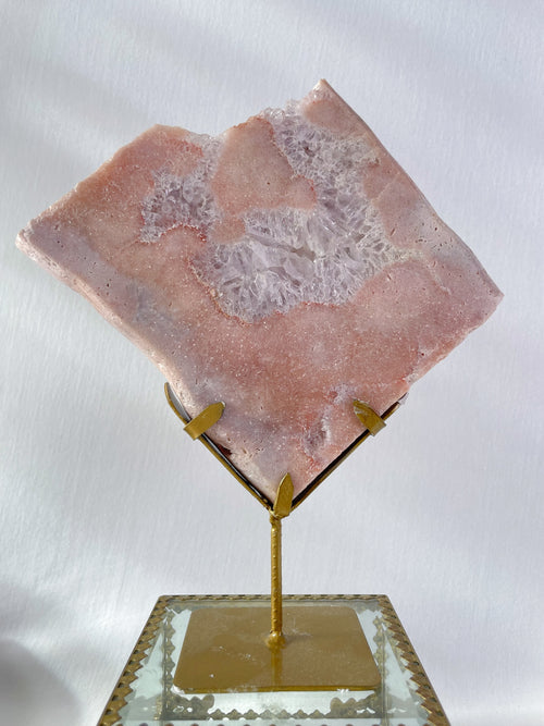 1.15KG Druzy Pink Amethyst Freeform