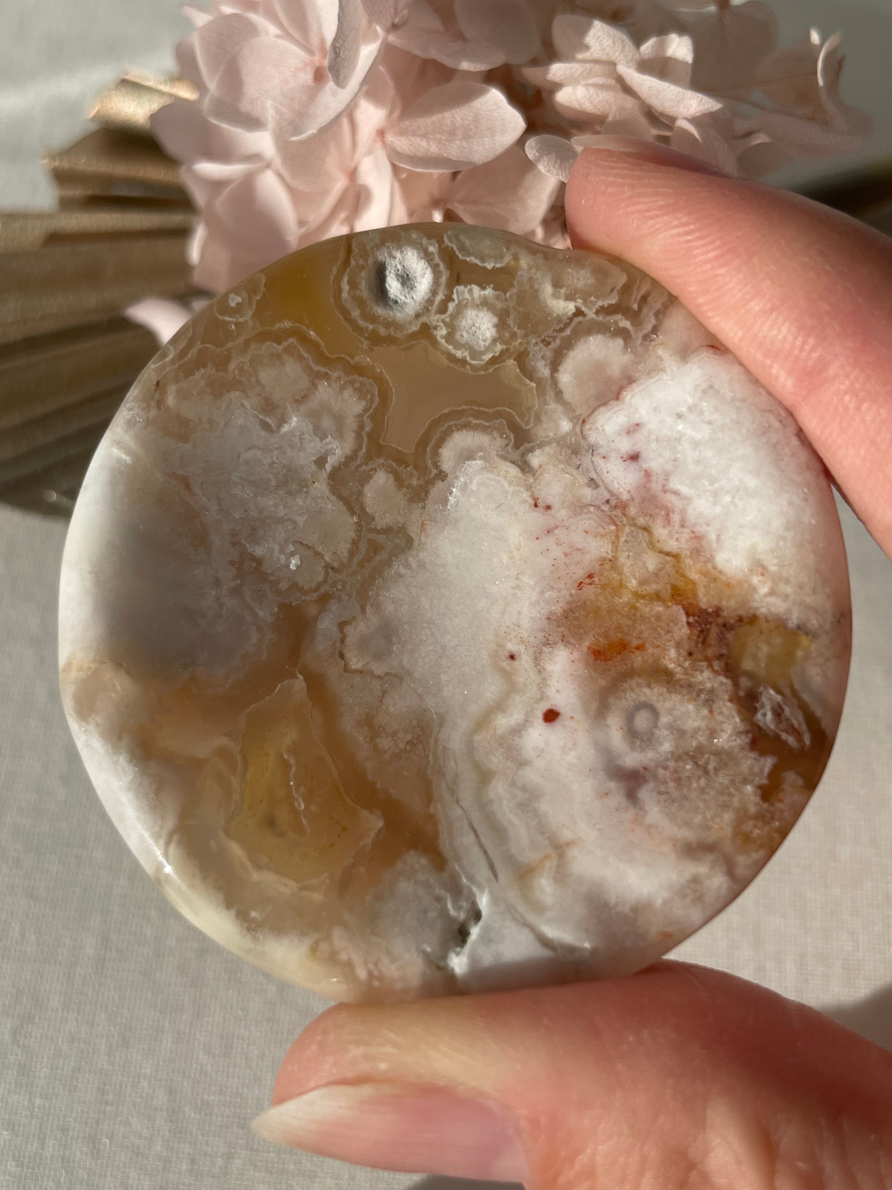 Flower Agate Mini Dish | Choose Your Piece