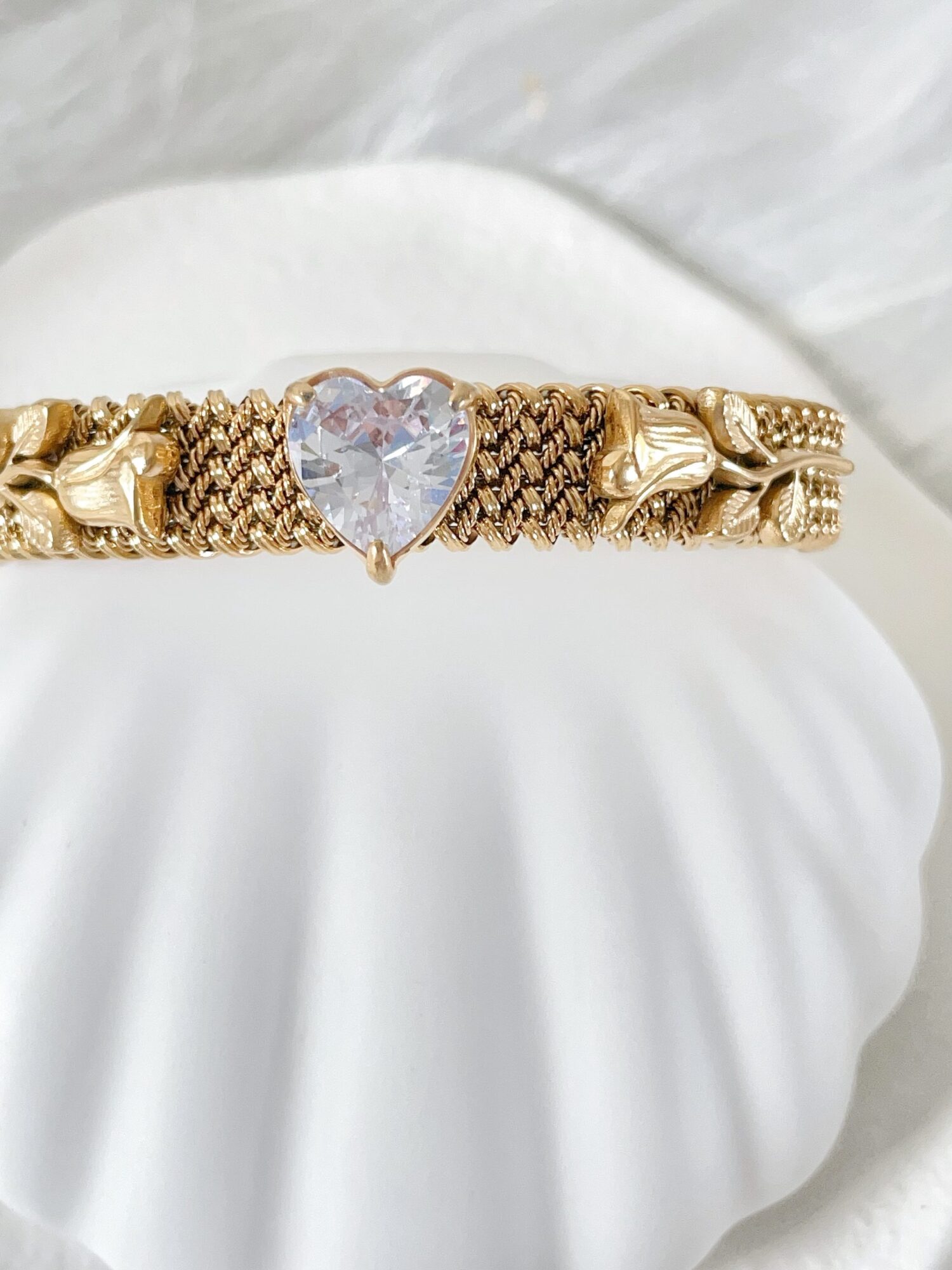 Waterproof Gold Chain Bangle | 18k Gold Filled – Nami image 1