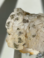 Pyrite on Pagoda Calcite - Daye, Hubei, China