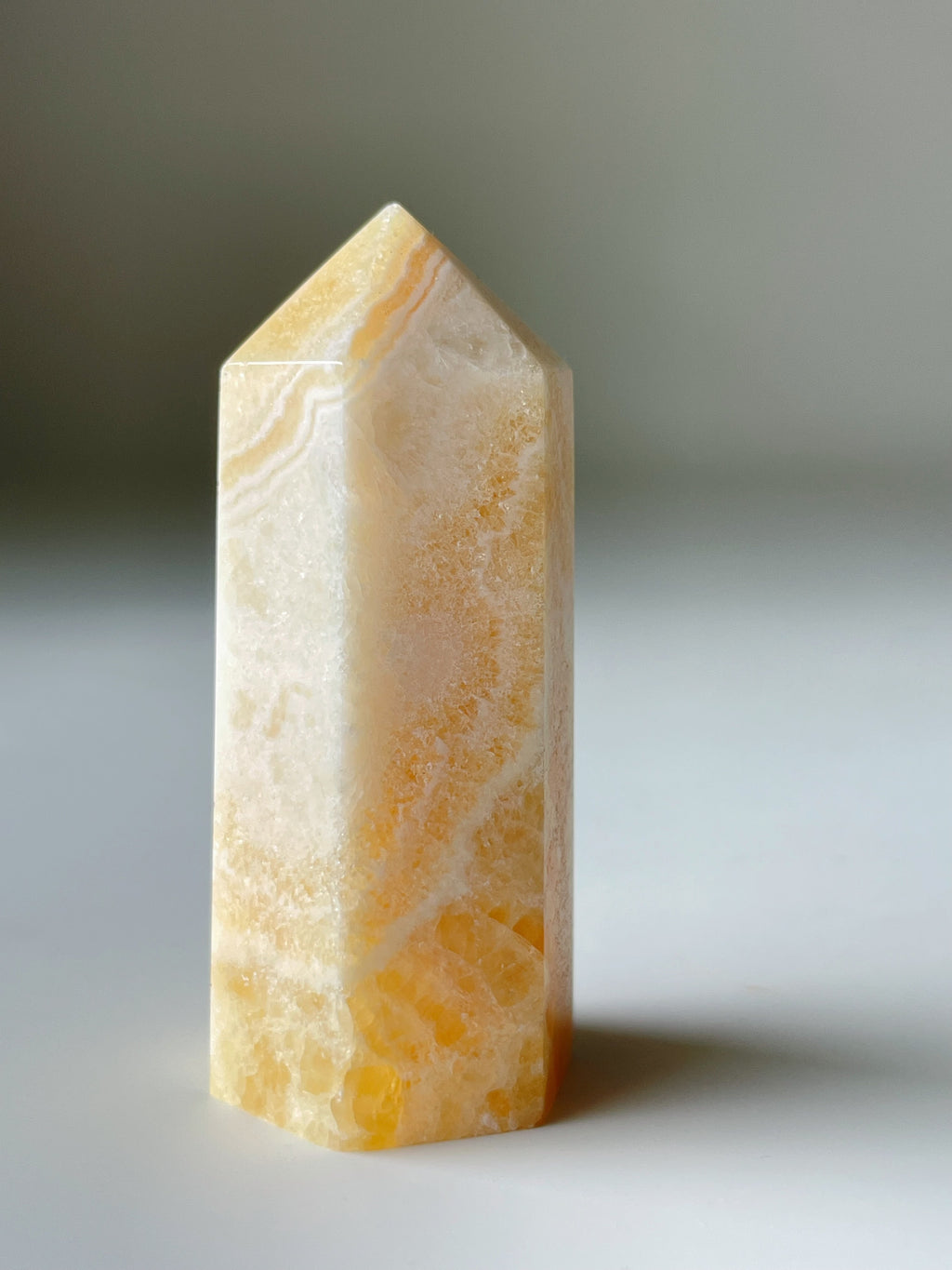 Orange Calcite Tower 1