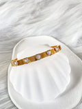 Waterproof Gold Heart Bangle | 18k Gold Filled – Lizzy image 0