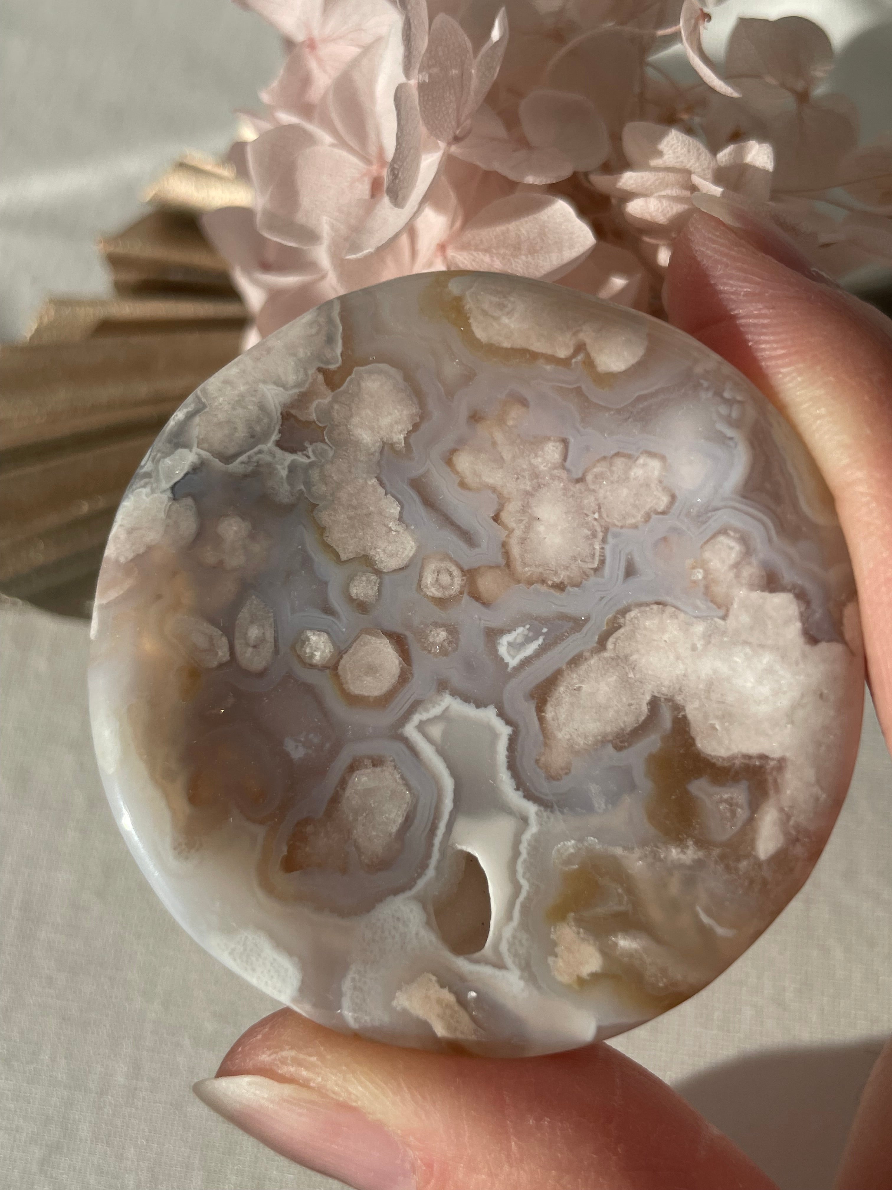 Flower Agate Mini Dish | Choose Your Piece