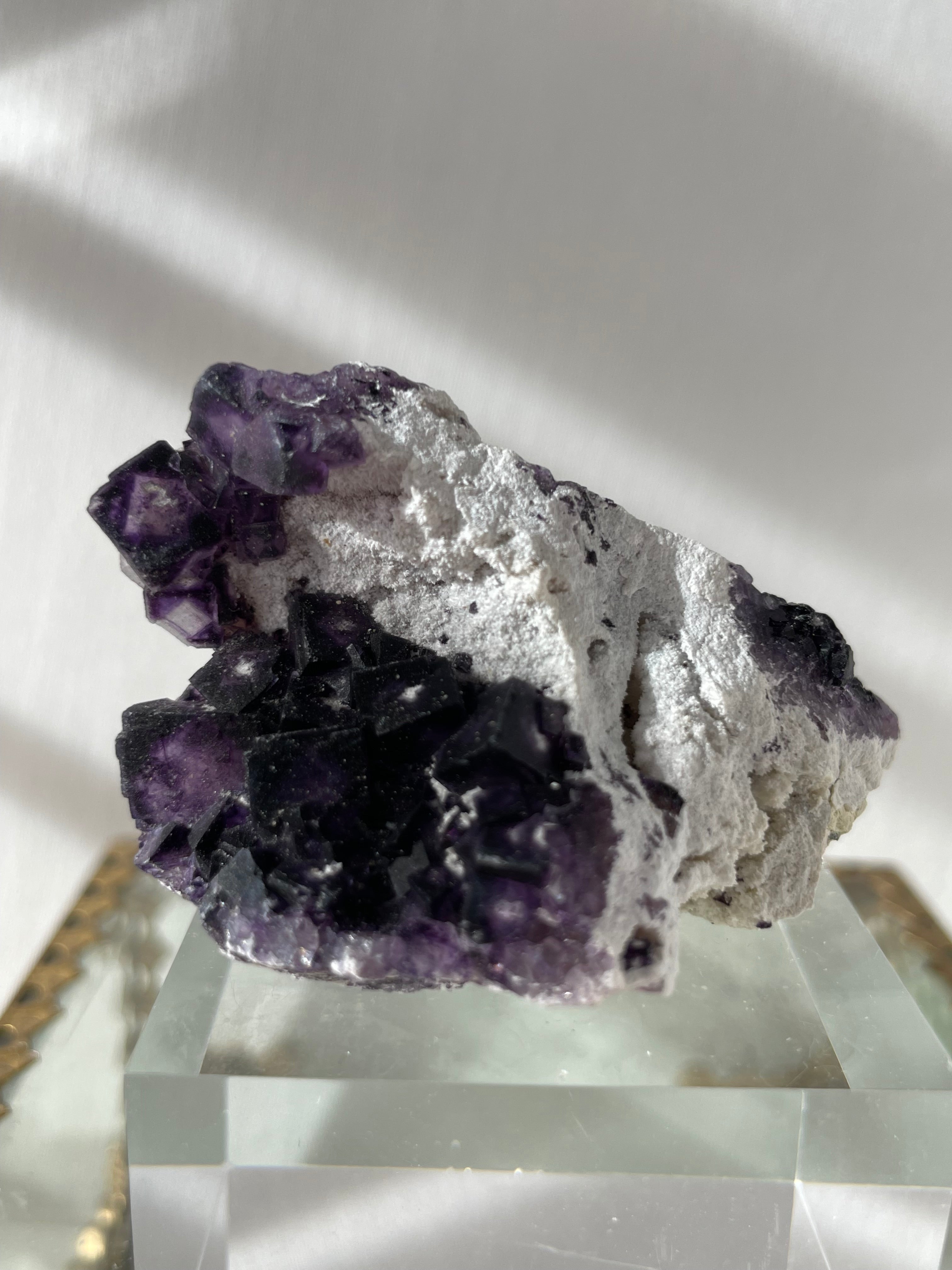 Fluorite Cluster 4 - Henan China