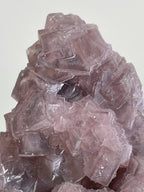 Mauve Stepped Fluorite – Minggang Mine, Henan, China