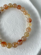 Rutilated Quartz Bracelet - 7.8mm