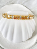 Waterproof Gold Bangle | 18k Gold Filled – Maia image 0