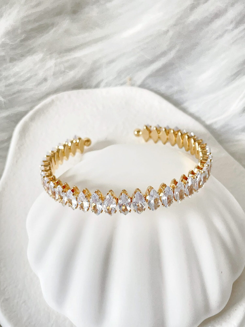 Waterproof Gold Bangle | 18k Gold Filled – Eva image 2