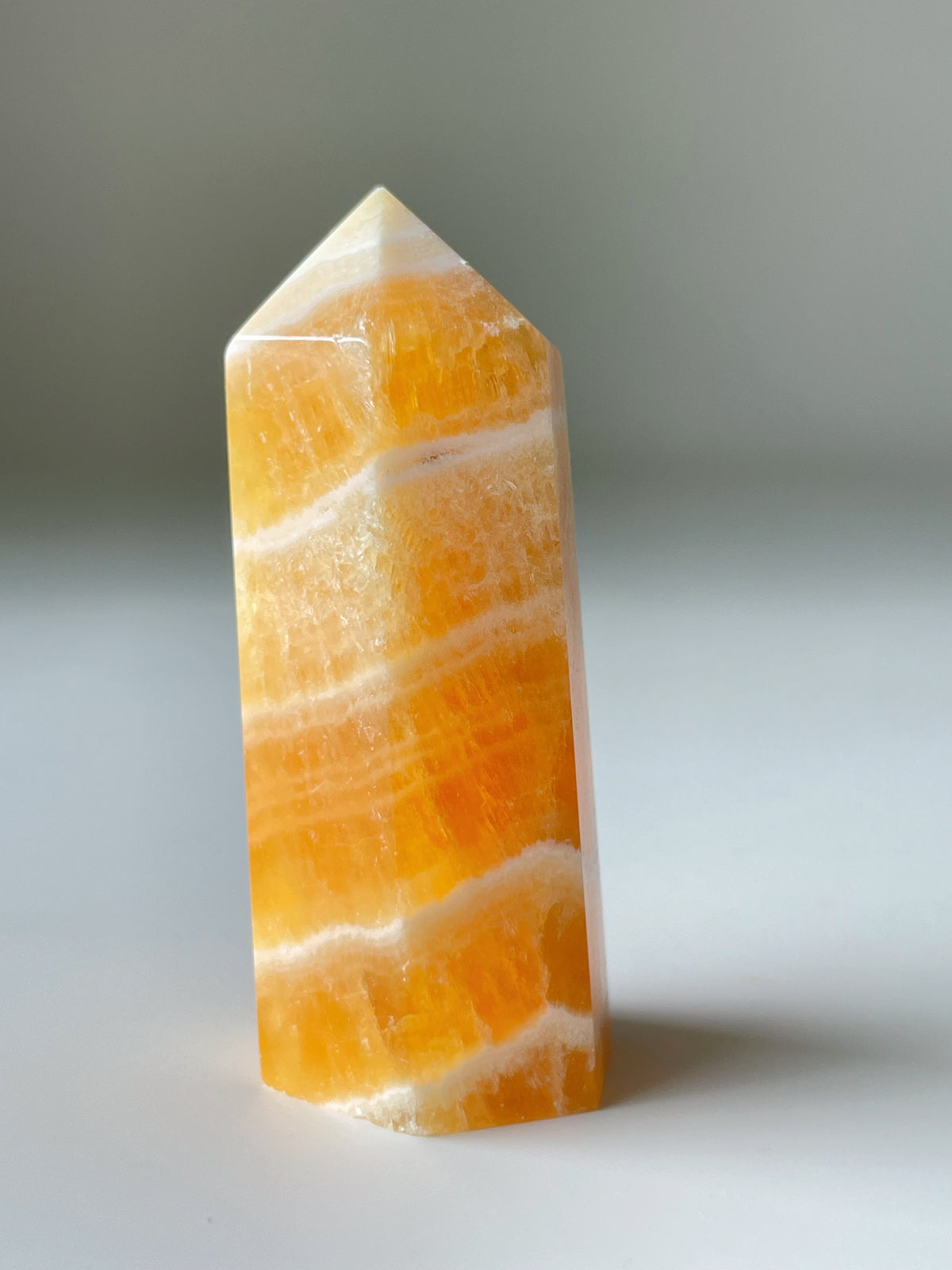 Orange Calcite Tower 2