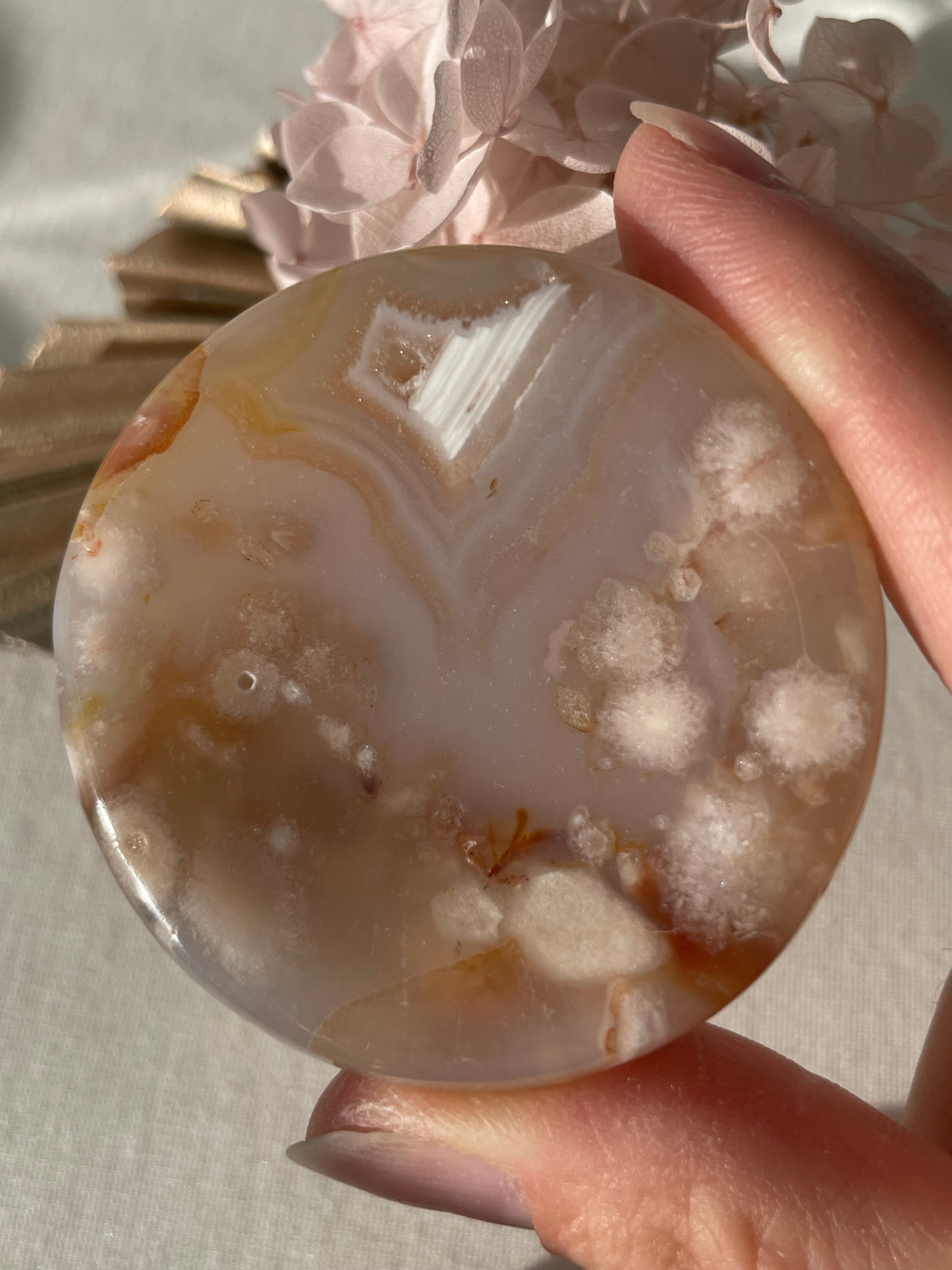 Flower Agate Mini Dish | Choose Your Piece