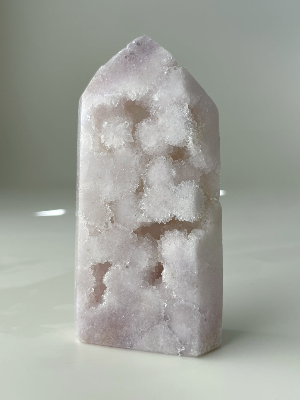 Lilac Pink Amethyst Tower 1