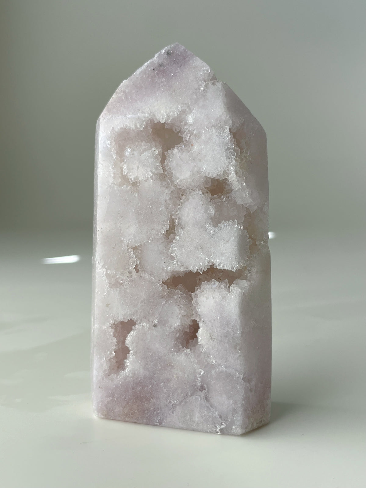 Lilac Pink Amethyst Tower 1