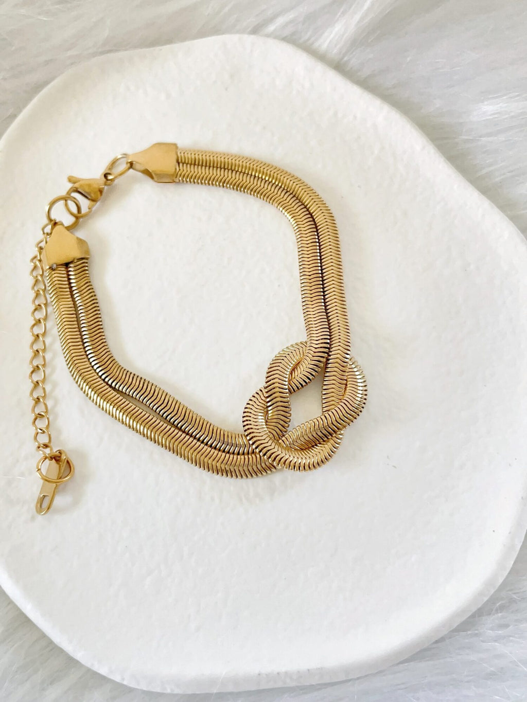 Waterproof Gold Chain Bracelet | 18k Gold Filled – Tahni image 1