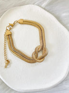 Waterproof Gold Chain Bracelet | 18k Gold Filled – Tahni image 1
