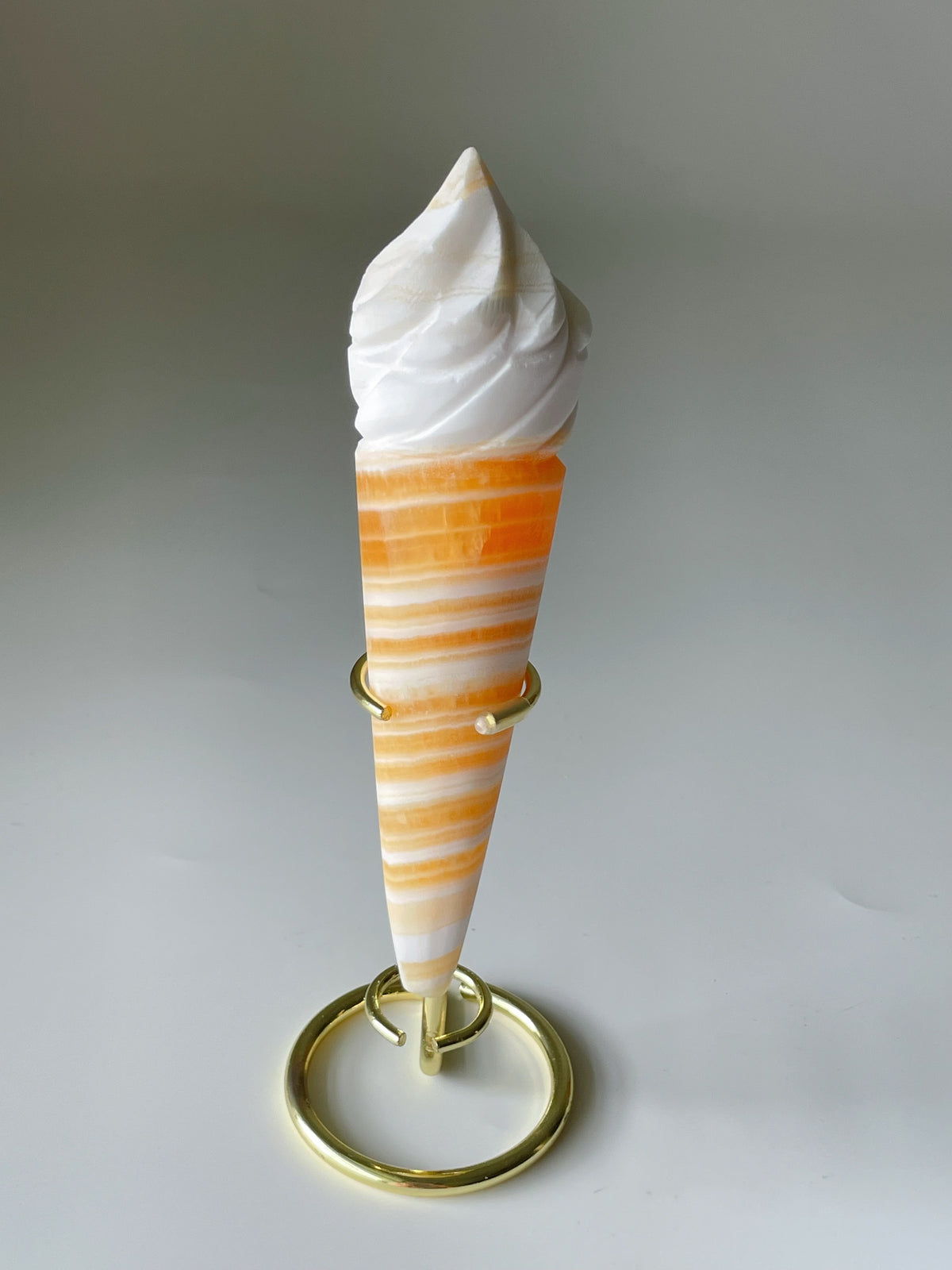 Orange Calcite Ice Cream A