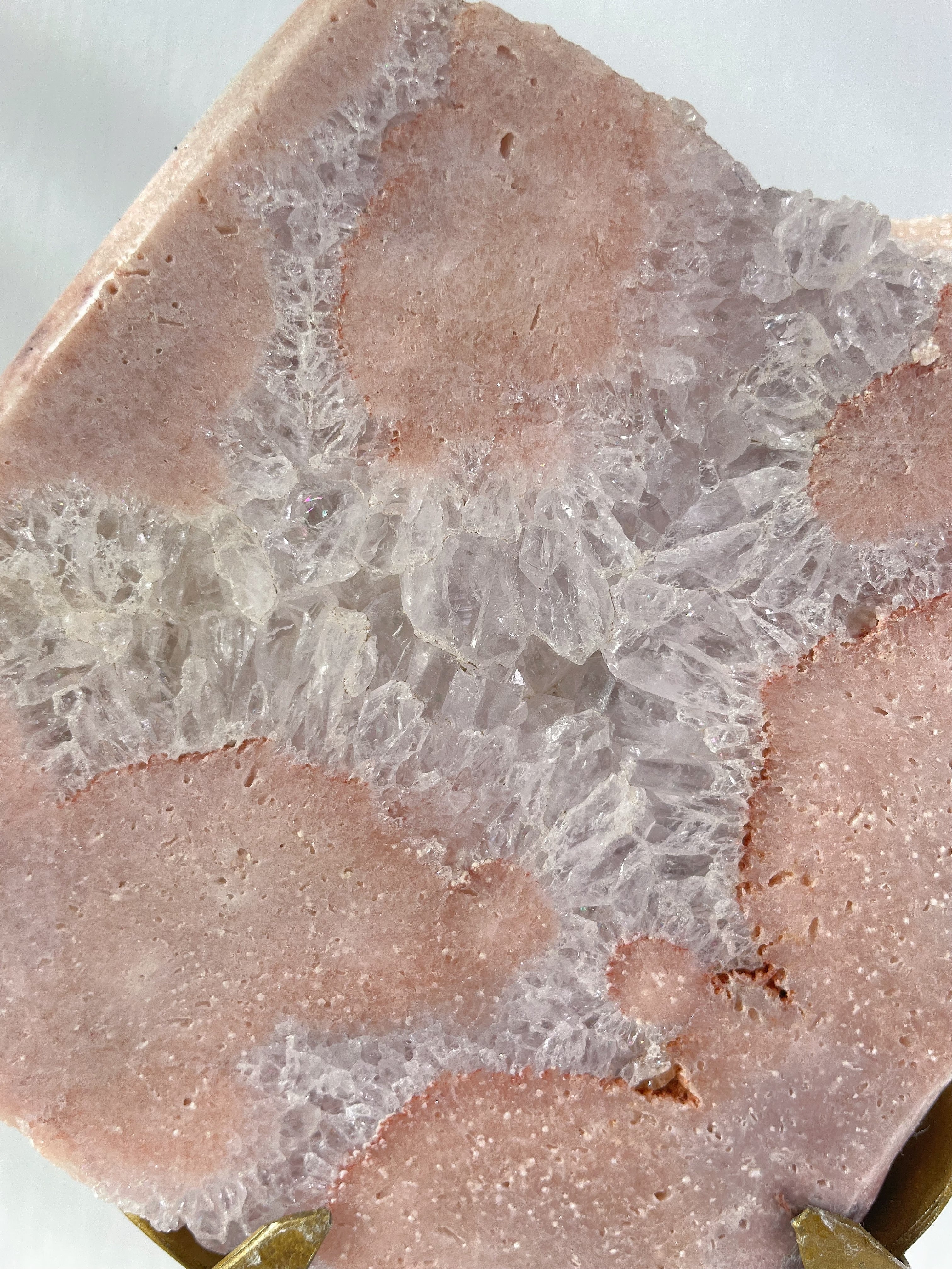 1.15KG Druzy Pink Amethyst Freeform