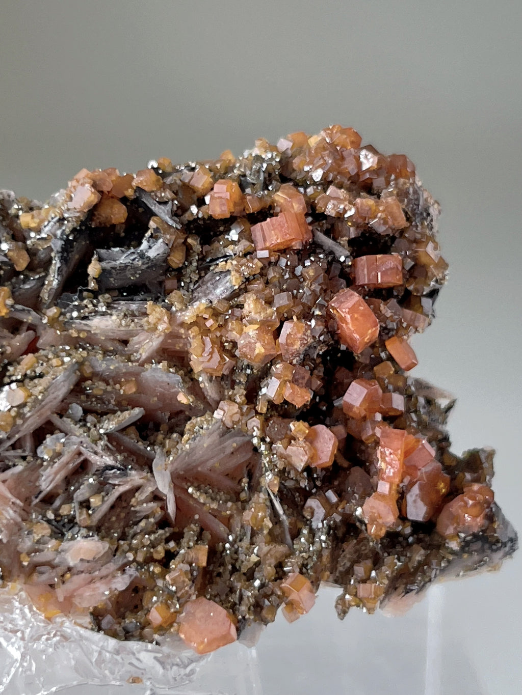 Barite and Vanadinite - Mibladen, Morocco