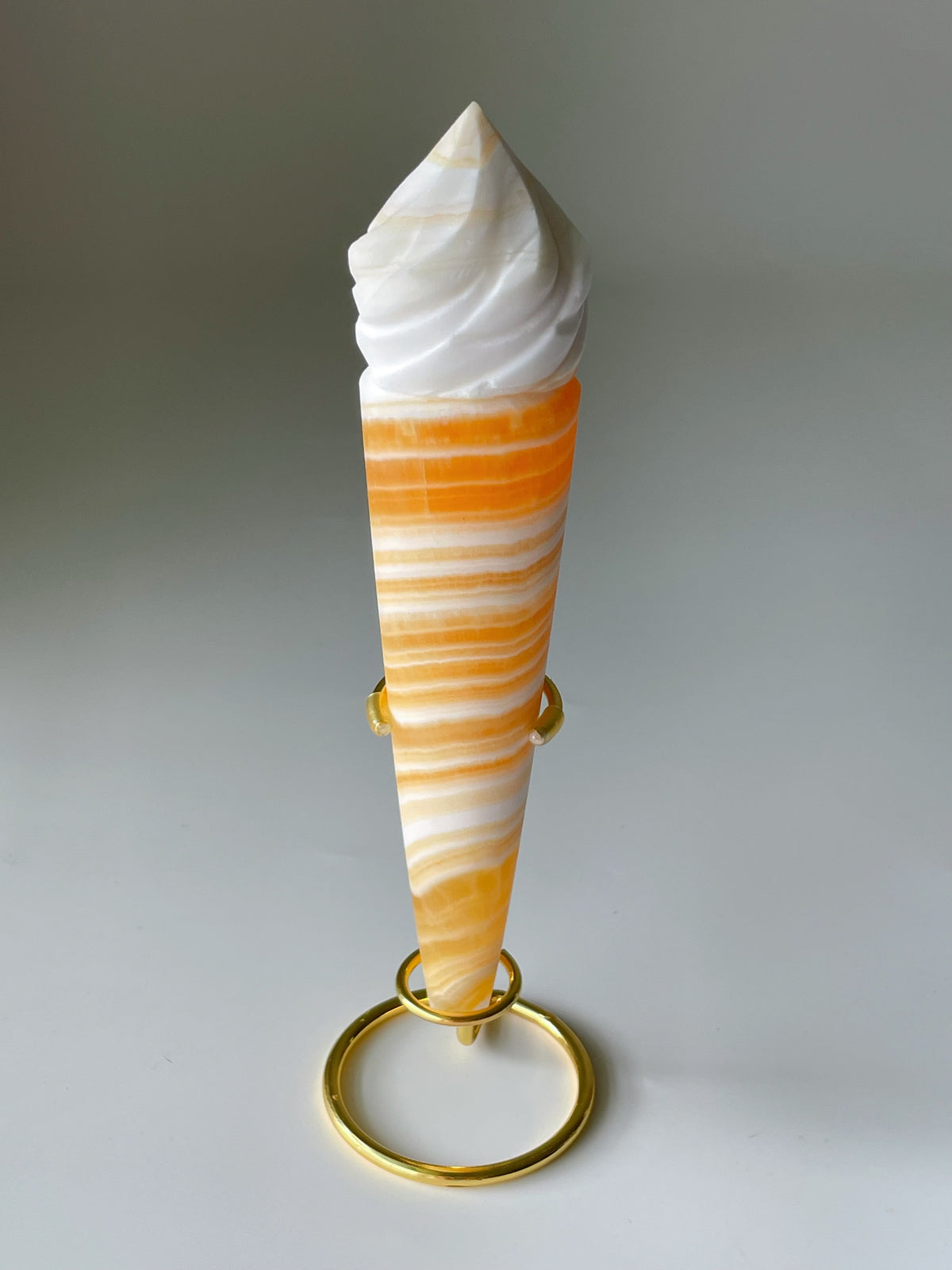 Orange Calcite Ice Cream E