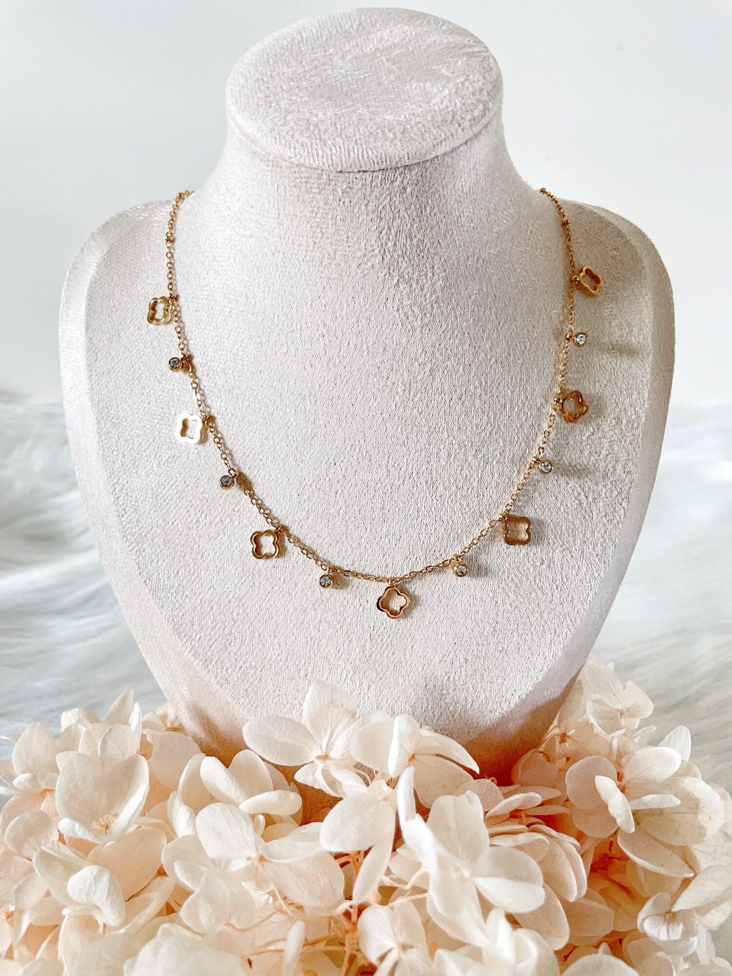 Waterproof Gold Necklace | 18k Gold Filled – Della image 0