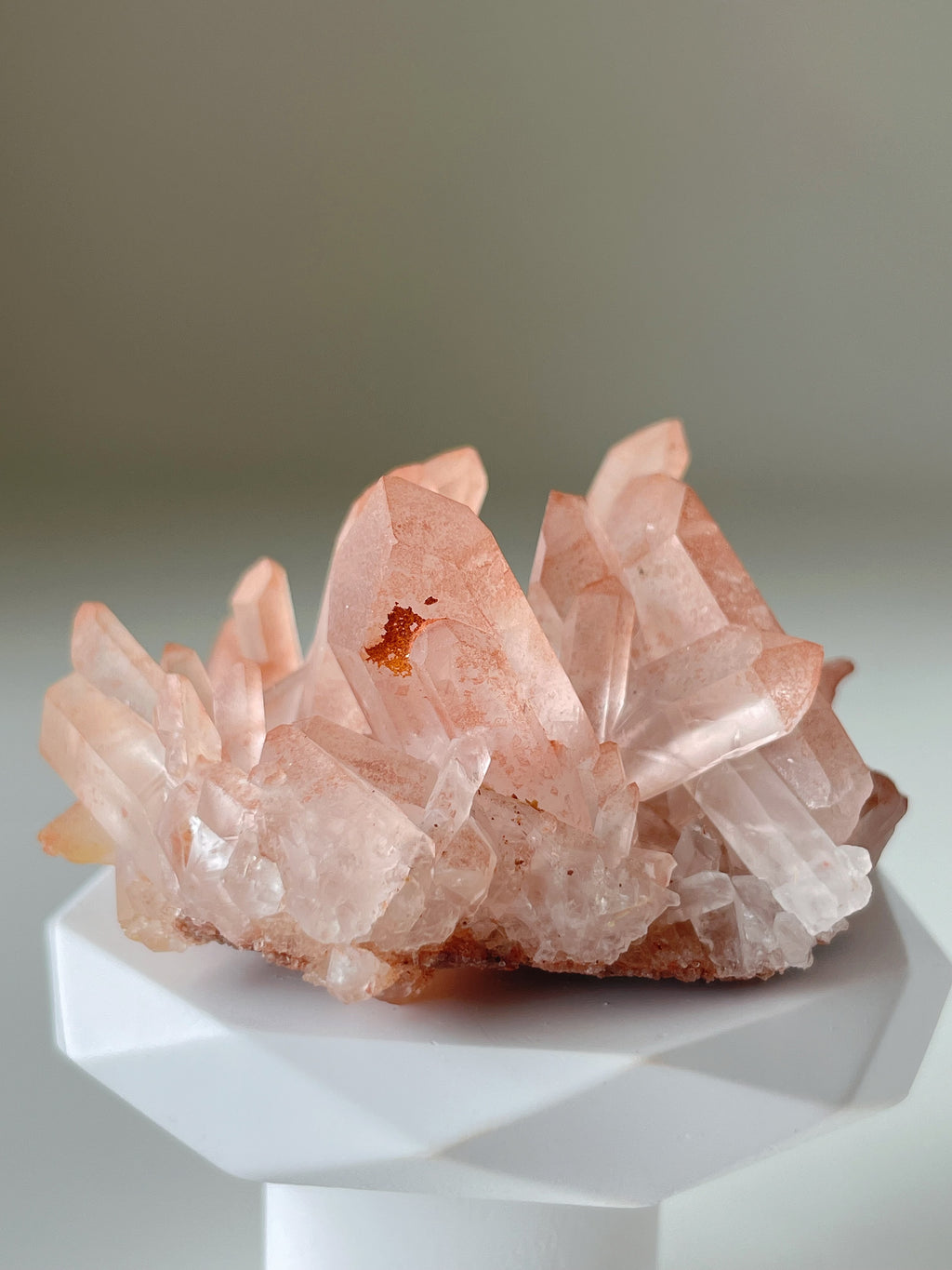 Pink Hematoid Quartz - Antsirabe, Madagascar