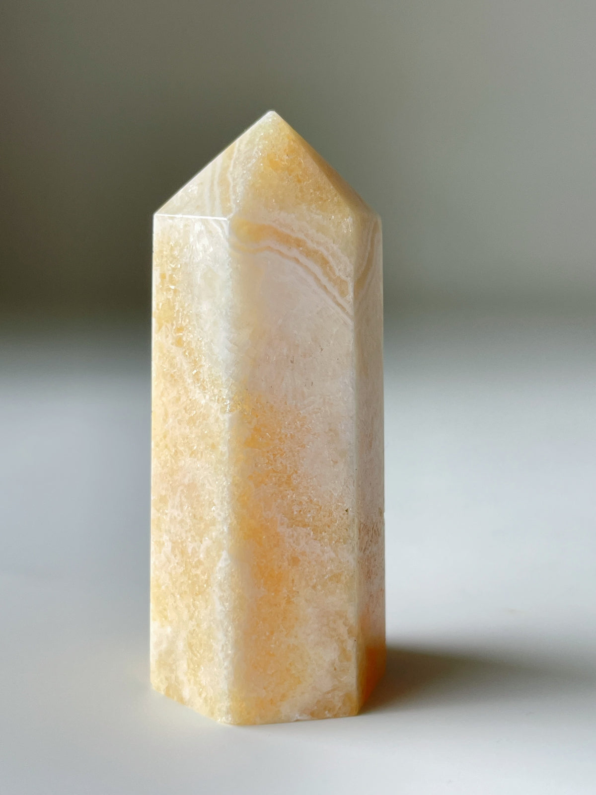 Orange Calcite Tower 1