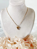 Waterproof Gold Heart Necklace | 18k Gold Filled – Lila image 0