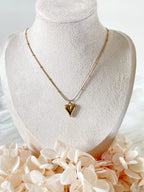 Waterproof Gold Heart Necklace | 18k Gold Filled – Lila image 0