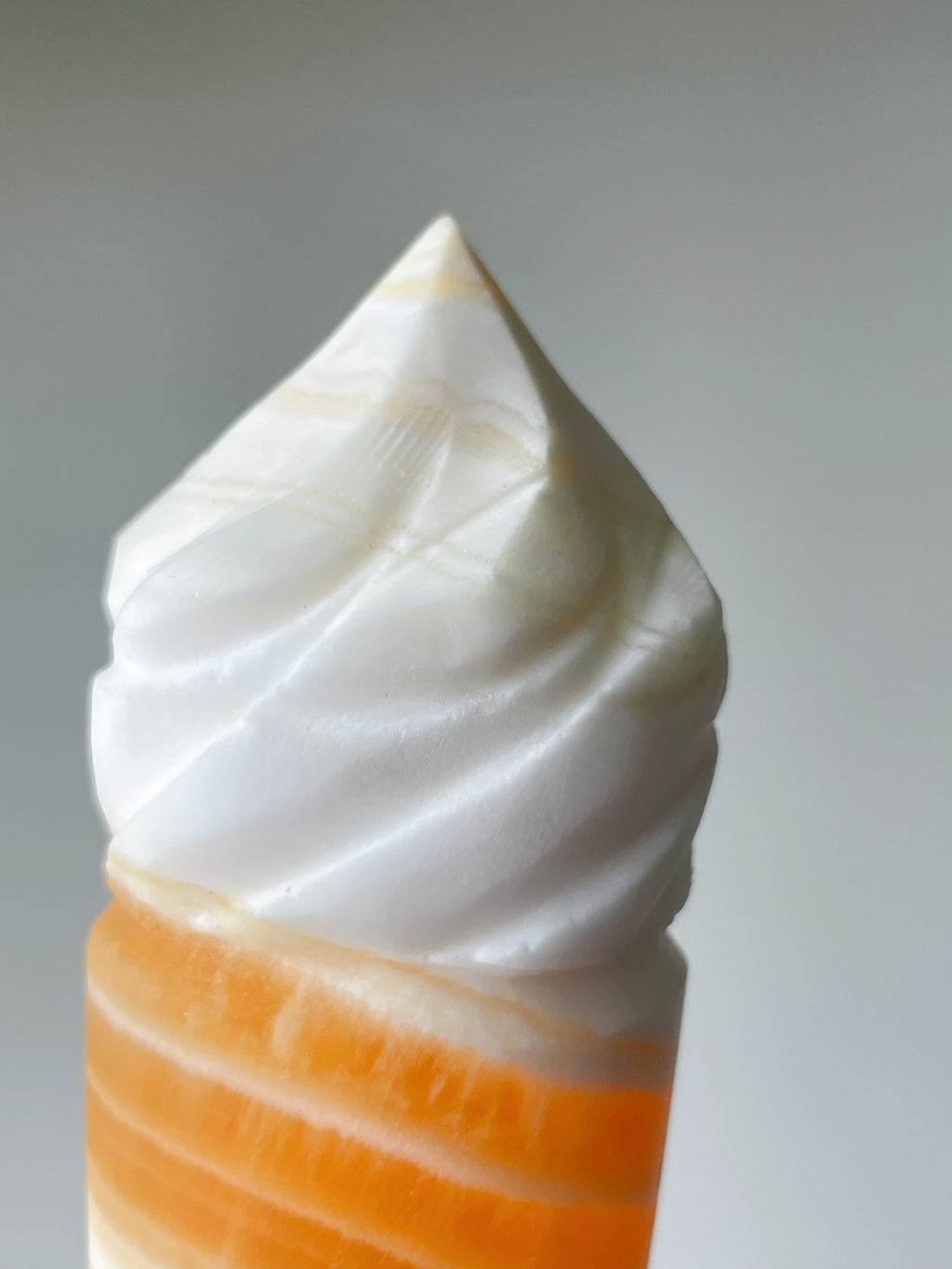 Orange Calcite Ice Cream E