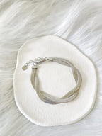Waterproof Silver Chain Bracelet | Silver Filled – Maya image 1