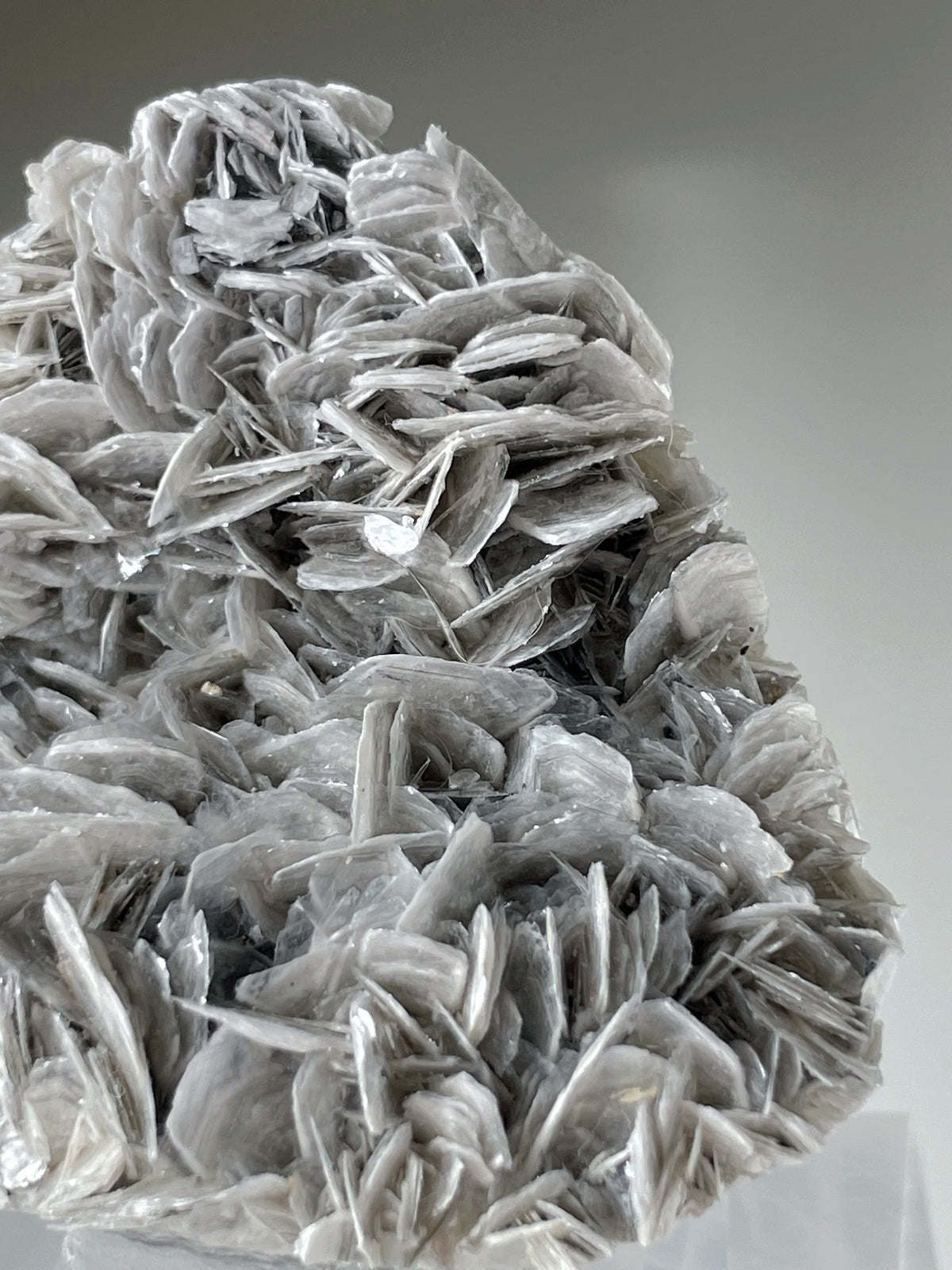 Silver Muscovite (Mica) Cluster 1 - Inner Mongolia, China