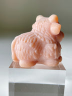 Peach She Tai Cui Highland Cow
