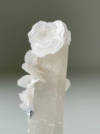 Flower Calcite on Quartz - Inner Mongolia, China