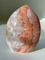 Peach Flower Agate Freeform